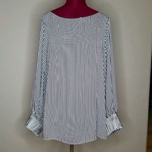 NWT Ann Taylor Factory striped blouse